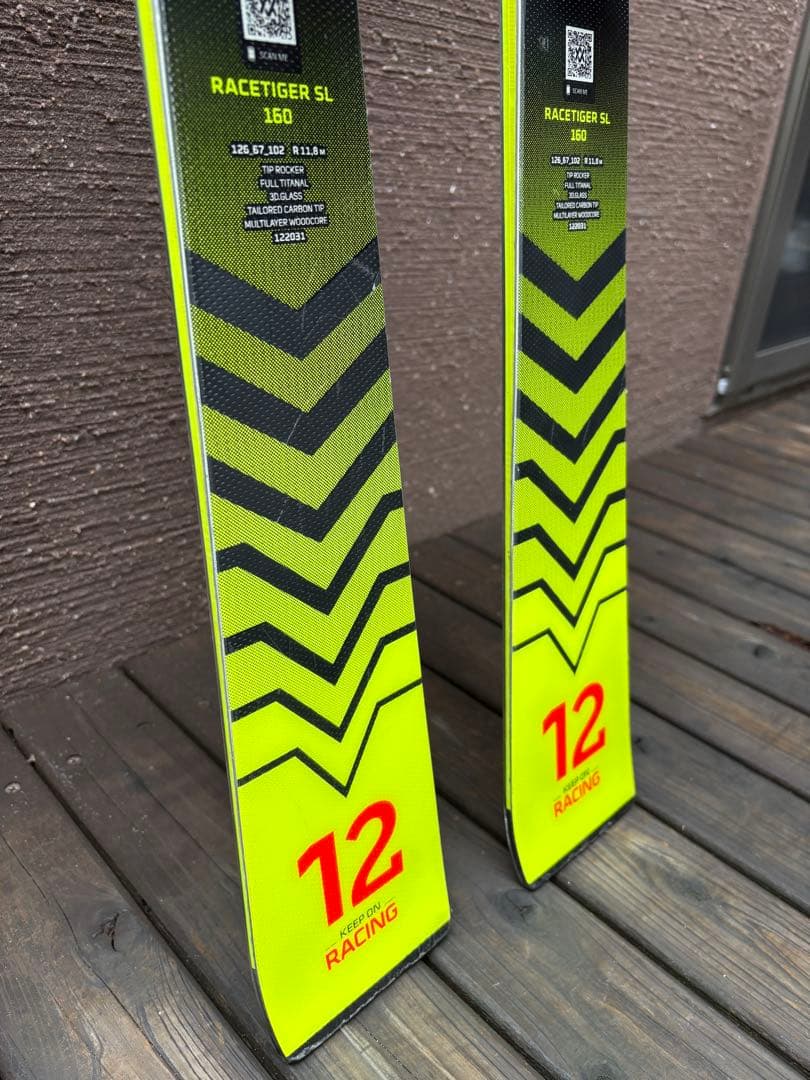 スキー板　フォルクル　レースタイガー　160cm
