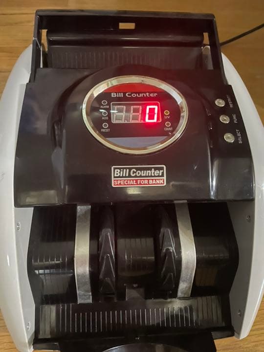 Bill Counter ビルカウンター マネーカウンター 自動紙幣計算機