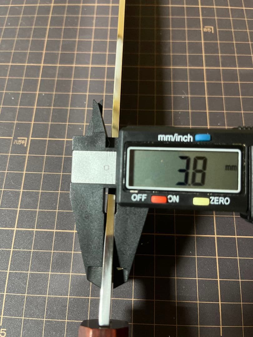 Ｖ金10号 先丸 柳刃包丁 9寸 刃渡り27cm 八角柄 全鋼 鏡面□