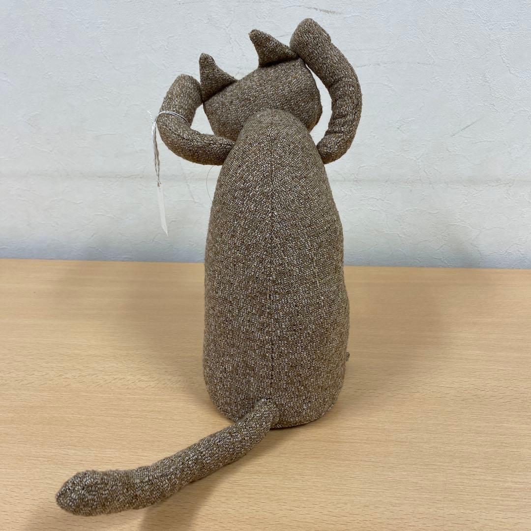 ハンドメイドぬいぐるみ:布猫