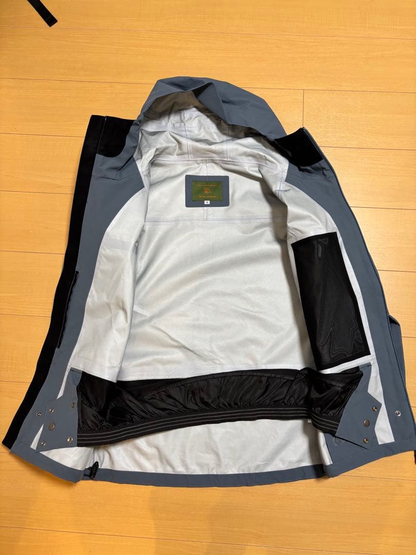 unfudge アンファッジ　CLOUD JACKET Ｓサイズ ブルーグレー