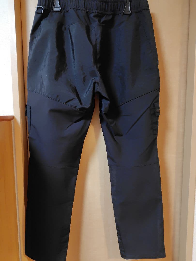 がまかつHDフィッシングパンツLLサイズ（黒✕赤）