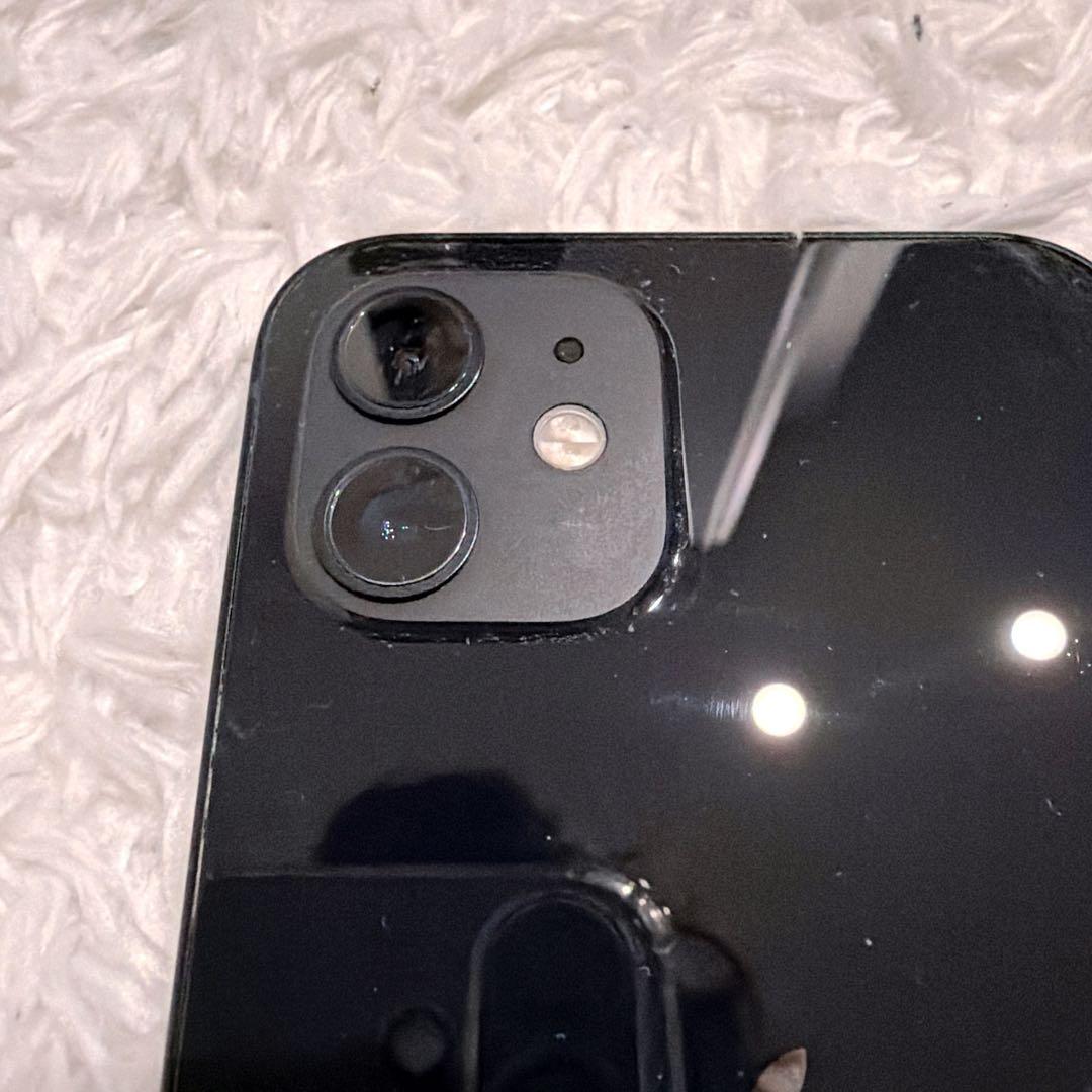 iPhone12 美品✨本体 128GB ブラックバッテリー79% おまけ付き