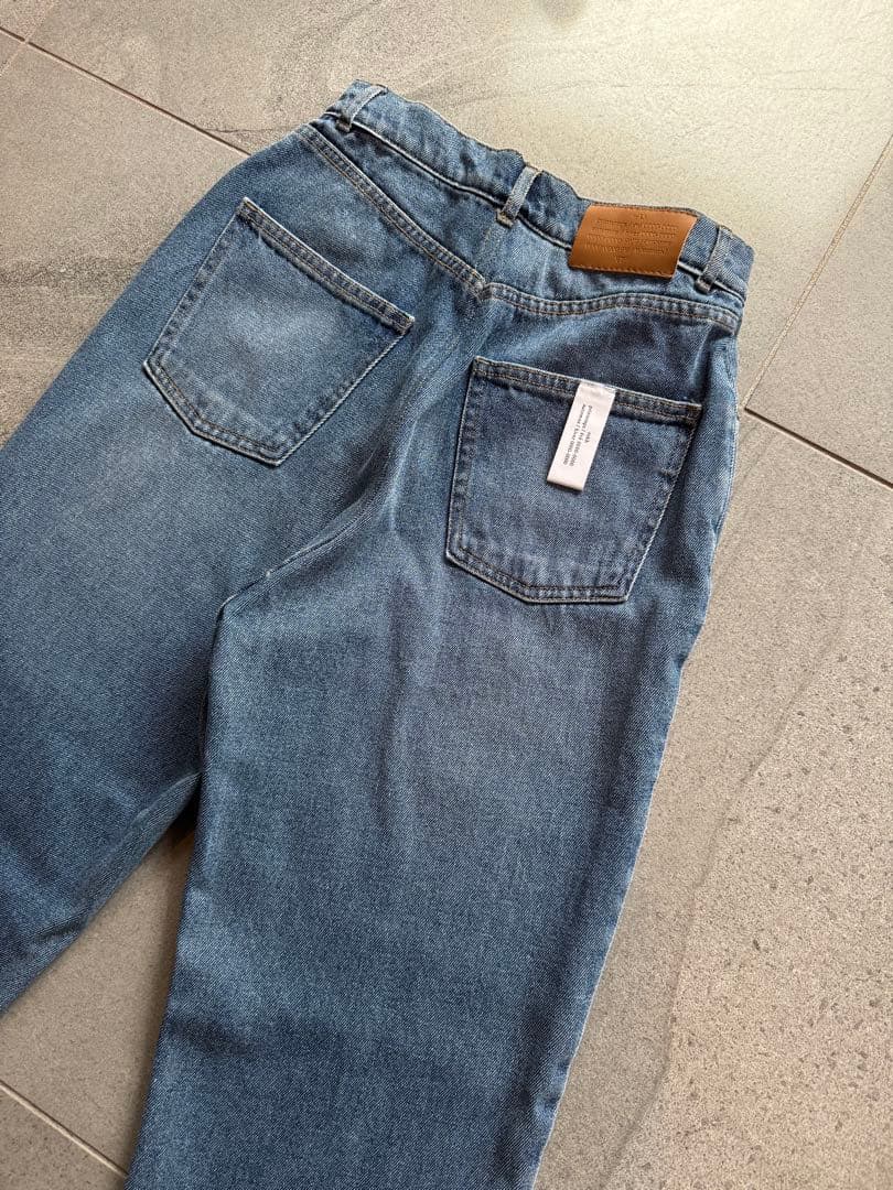 Rokh ロク ダメージ フレア デニムパンツ 未使用