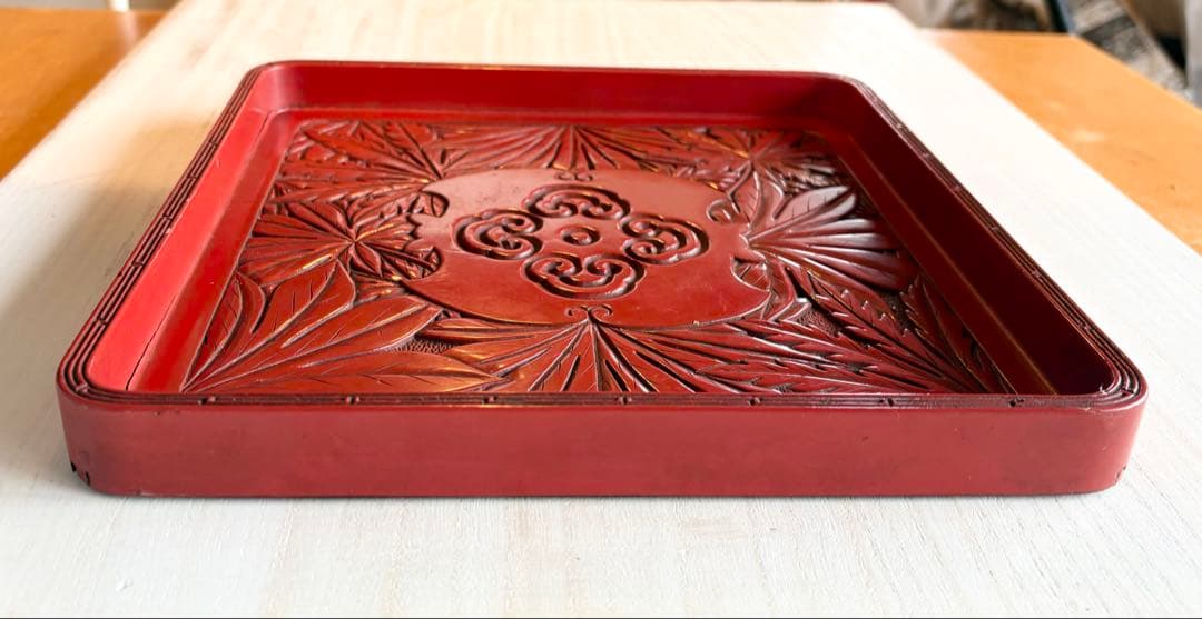 お盆　アンティーク