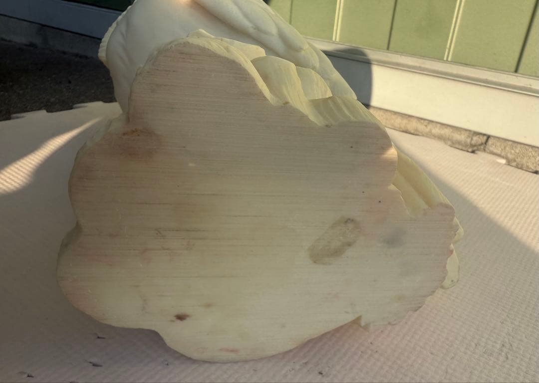 【ギリシャ製／人工大理石】フクロウの置物 ペガサス刻印 大型 30cm