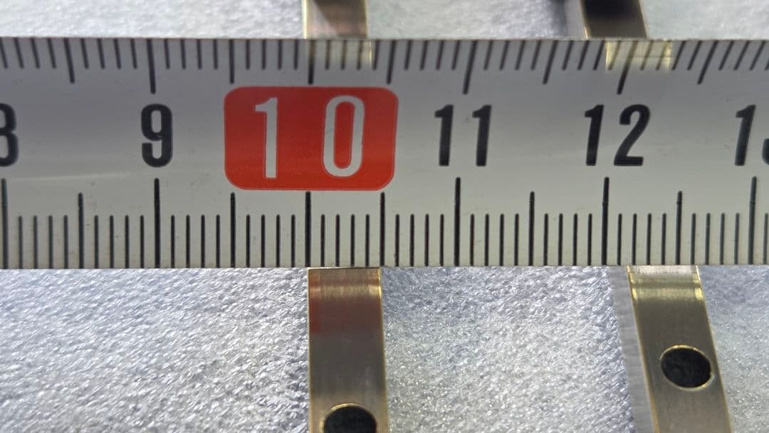 福井金属工芸　角線自在100cm　額縁・掛軸・パズル等の飾り用　ピクチャーレール