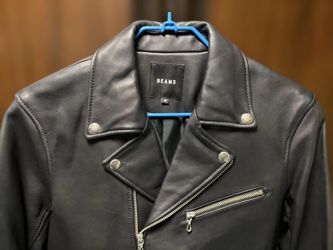 BEAMS ダブルライダース　羊革　Mサイズ　11-18-2899-202
