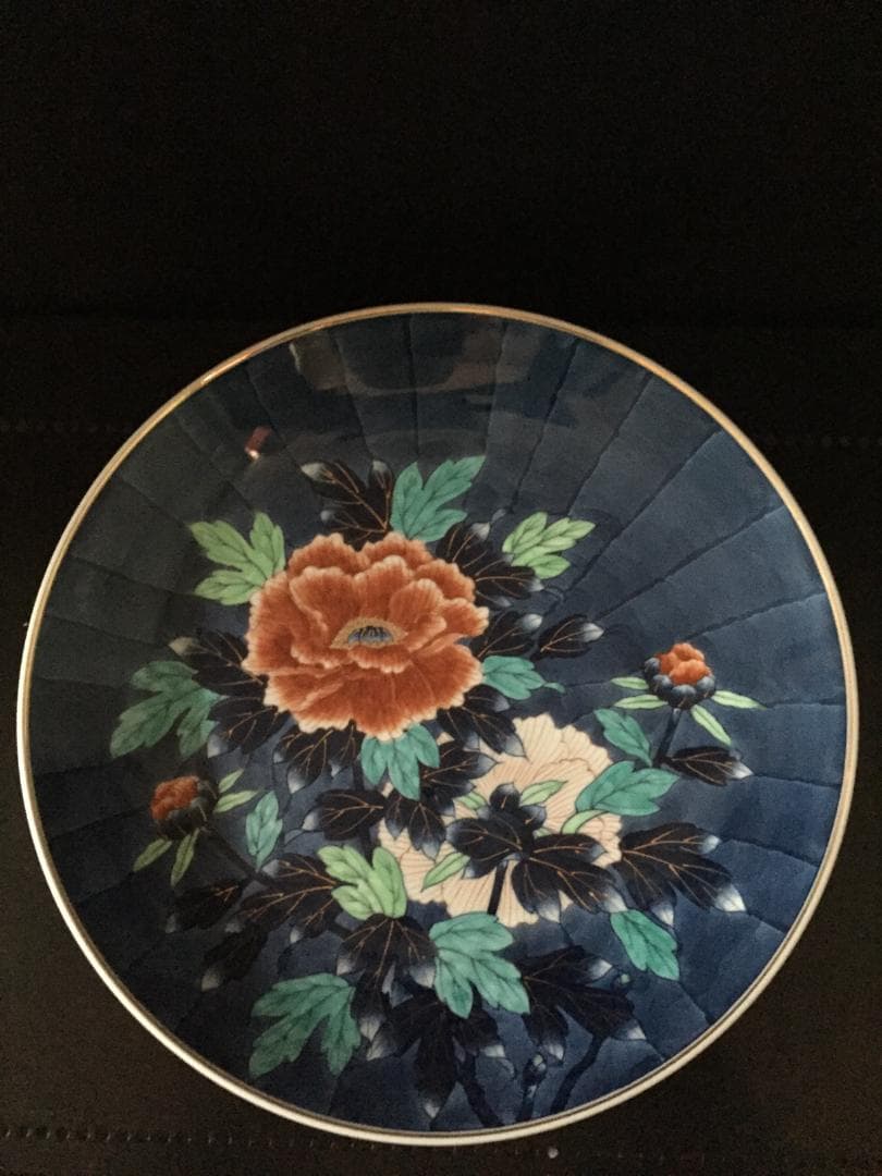 昭和レトロ　大皿　飾り皿　新品未使用　年代物