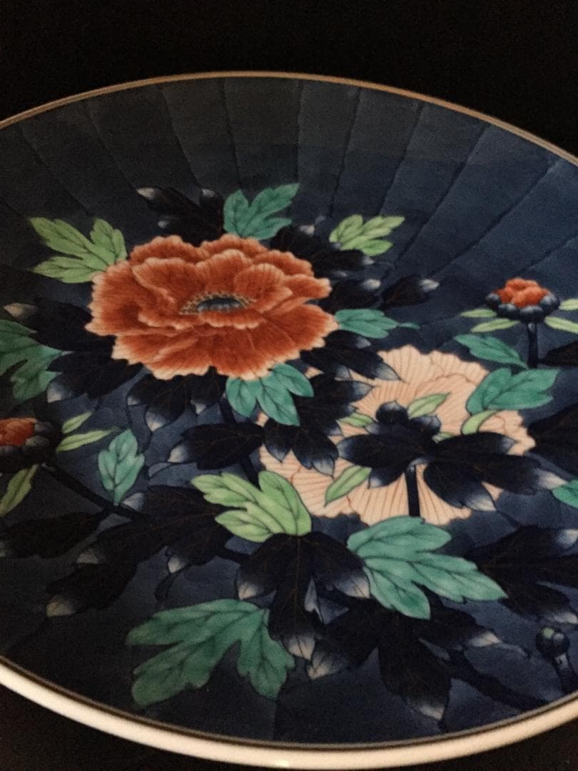 昭和レトロ　大皿　飾り皿　新品未使用　年代物