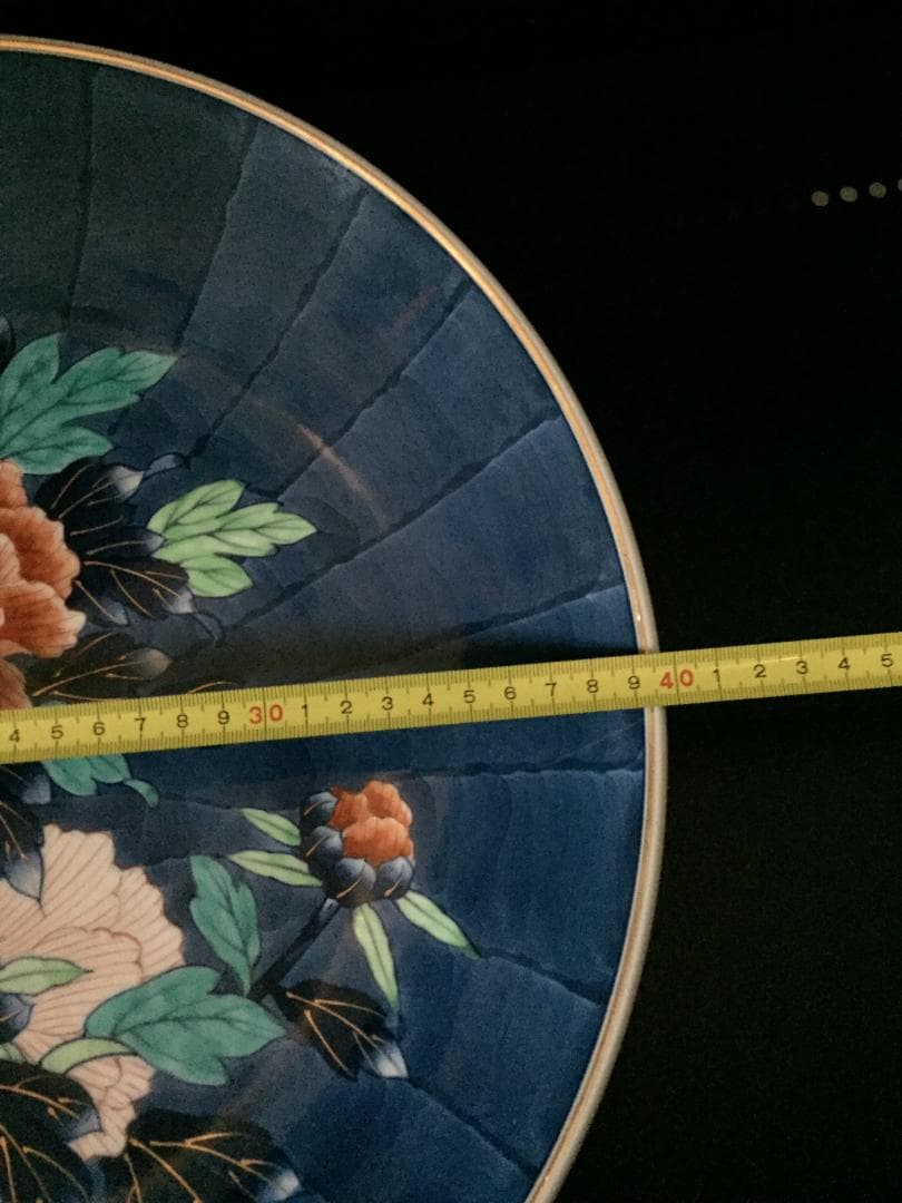 昭和レトロ　大皿　飾り皿　新品未使用　年代物