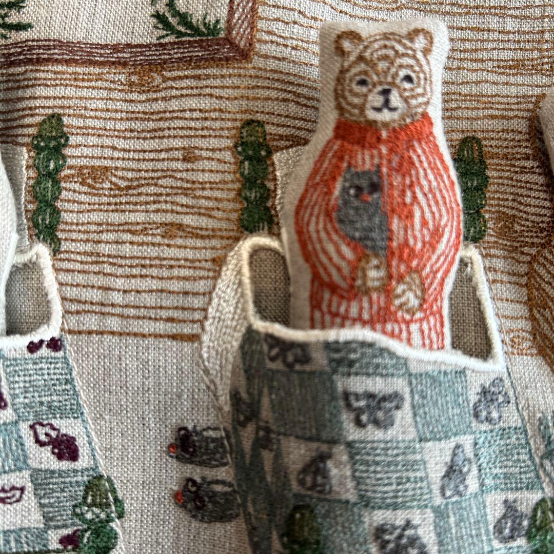 コーラル&タスク Coral&Tusk 3匹のクマのクッションカバー　新作