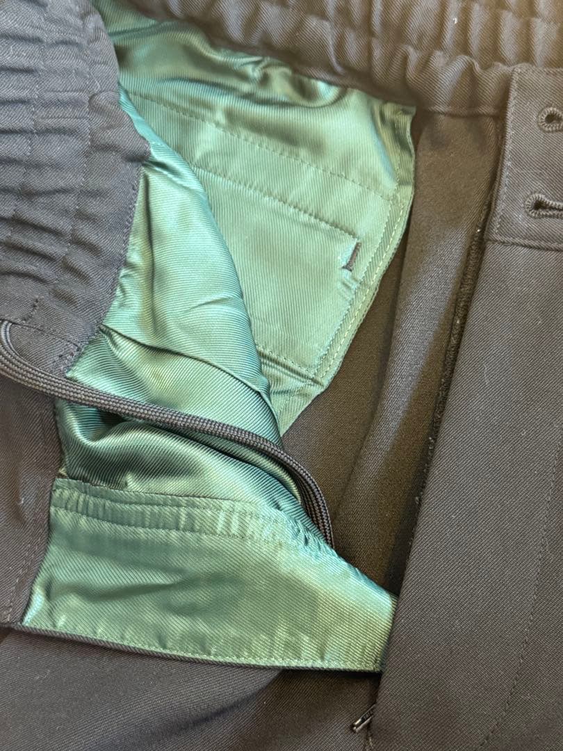 パンツ HEAVY WOOL FLARE TROUSERS SUBLATIONS