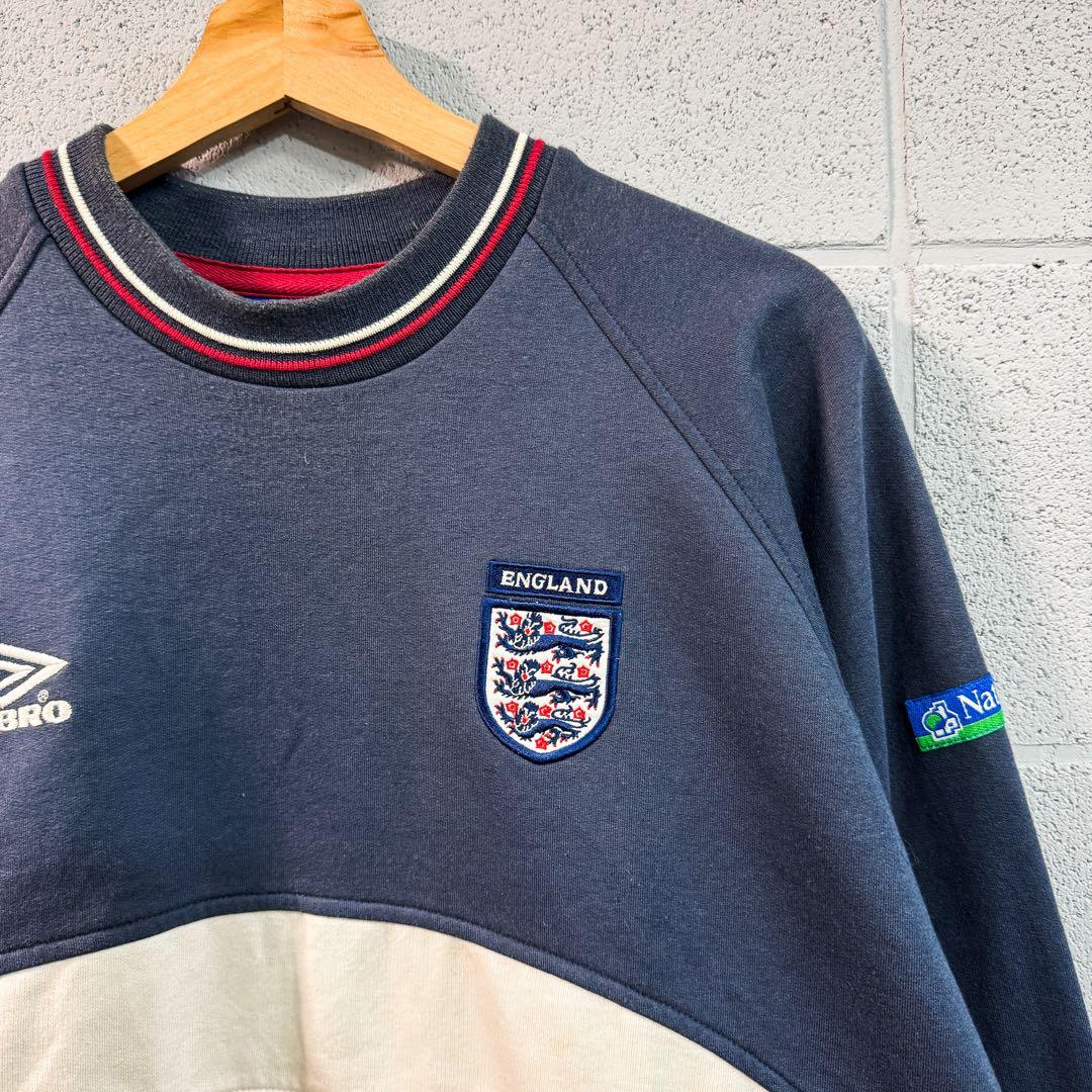 『アンブロ』イングランド代表　90s トレーナー　スウェット　ヴィンテージ