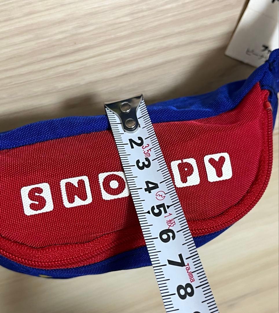 ファミリア　スヌーピー peanuts ミニウエストポーチ昭和レトロ　美品