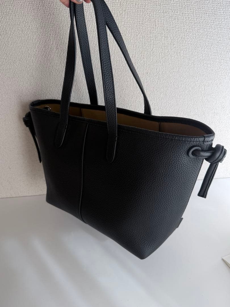 【美品】VASIC SIGN MINI ブラック　トートバッグ