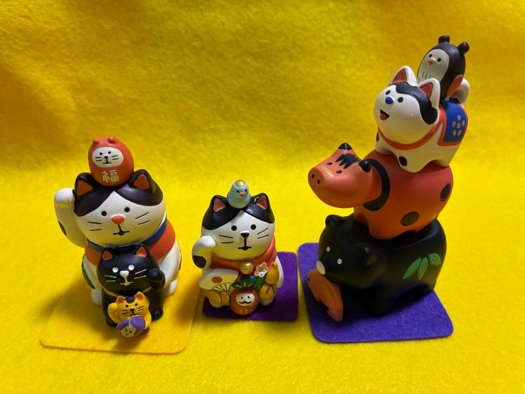 コンコンブル　干支　正月　37点