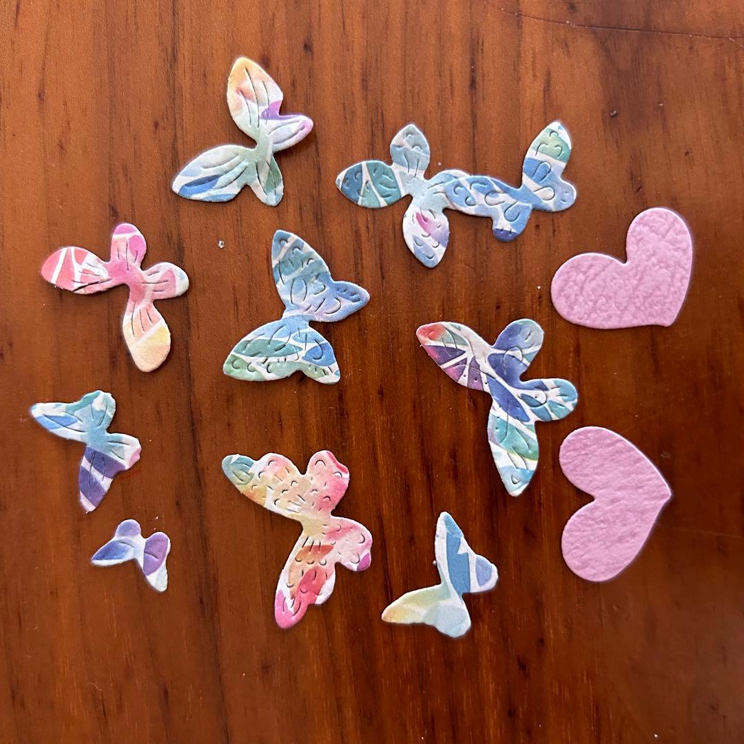 動物　ペーパークラフト　アルバム素材　色紙素材　ダイカット メッセージカード