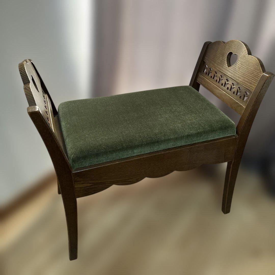 エントランススツール　アンティーク　ベンチ　美品　最安値