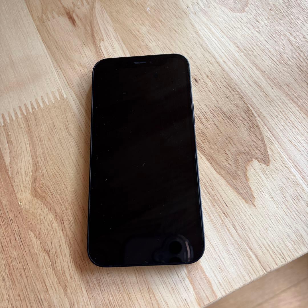訳ありApple iPhone 12 miniブラック 本体