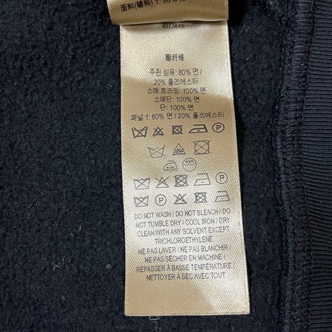 バーバリー　BURBERRY　ラインパーカー　Sサイズ　ブラック