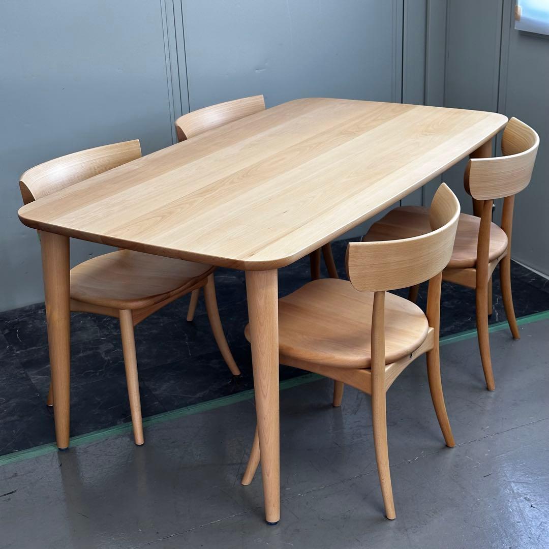 ∞送料込！美品◎飛騨産業 HIDA ダイニングテーブル 150×85×70