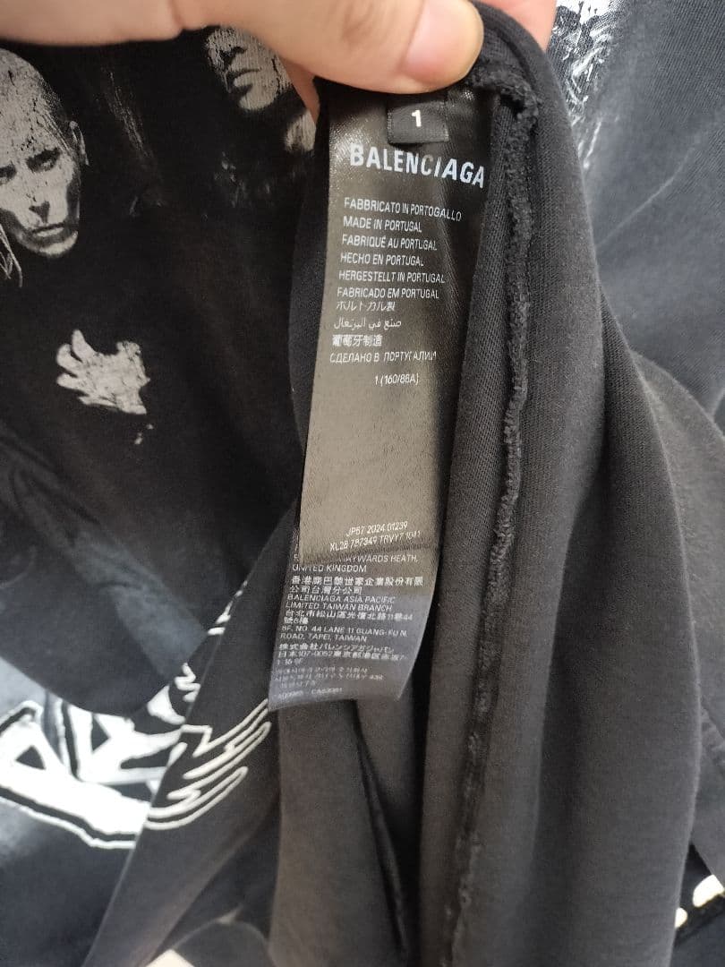 balenciaga lheads　t