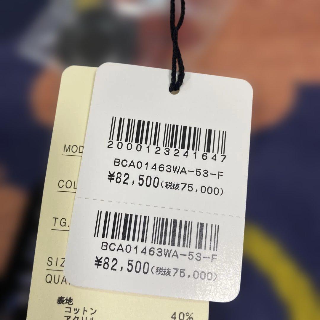 佐藤繊維 M.&KYOKO 花柄カジュアルアウター 新品 定価　82.500円