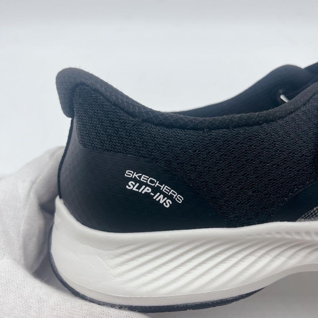 美品✨スケッチャーズ スリップインズ メリージェーン スニーカー 黒 25cm