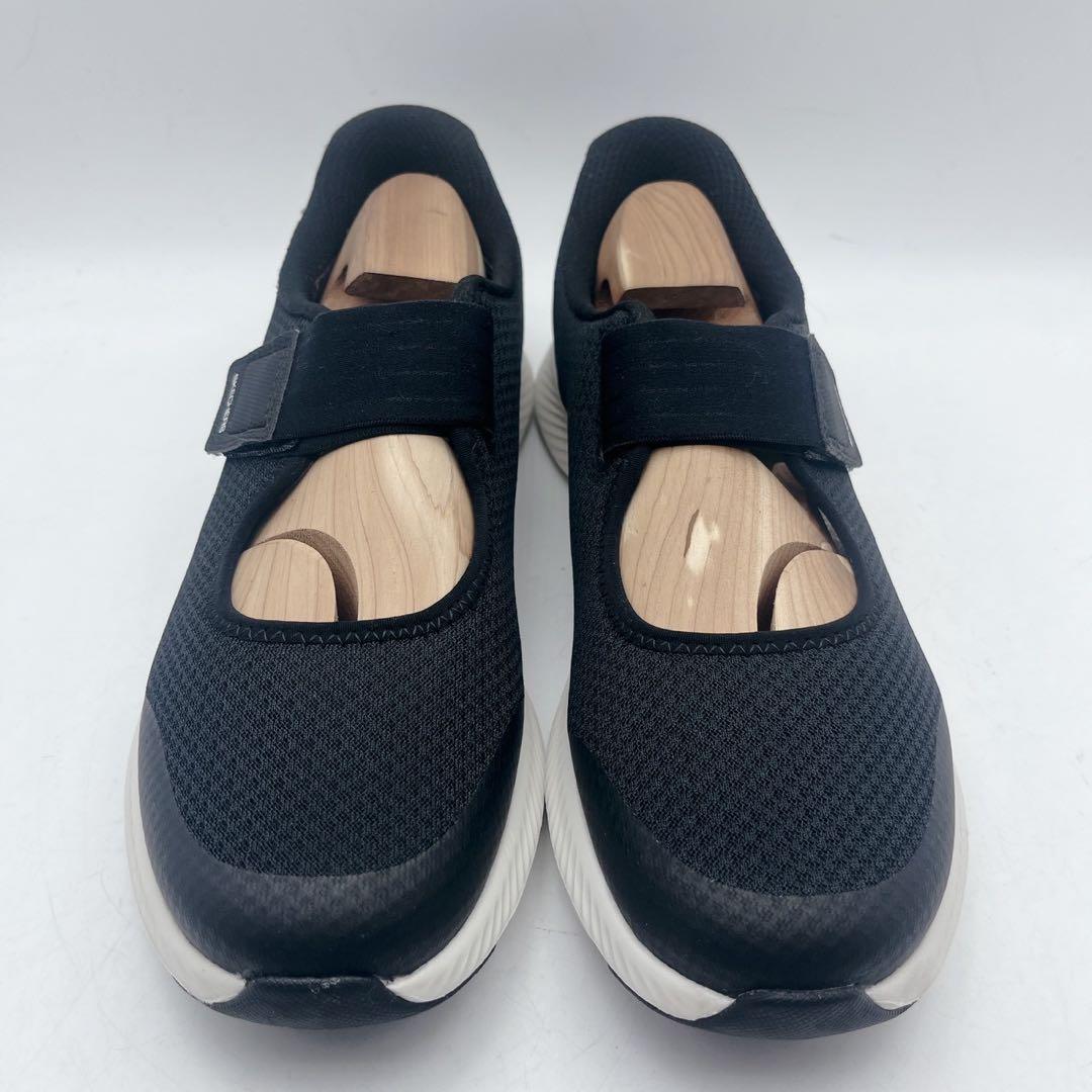 美品✨スケッチャーズ スリップインズ メリージェーン スニーカー 黒 25cm