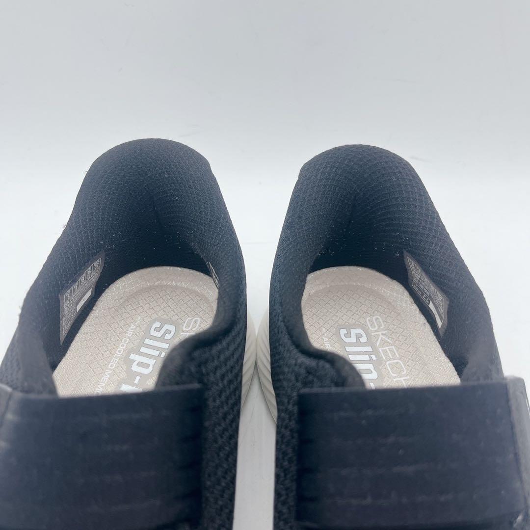 美品✨スケッチャーズ スリップインズ メリージェーン スニーカー 黒 25cm