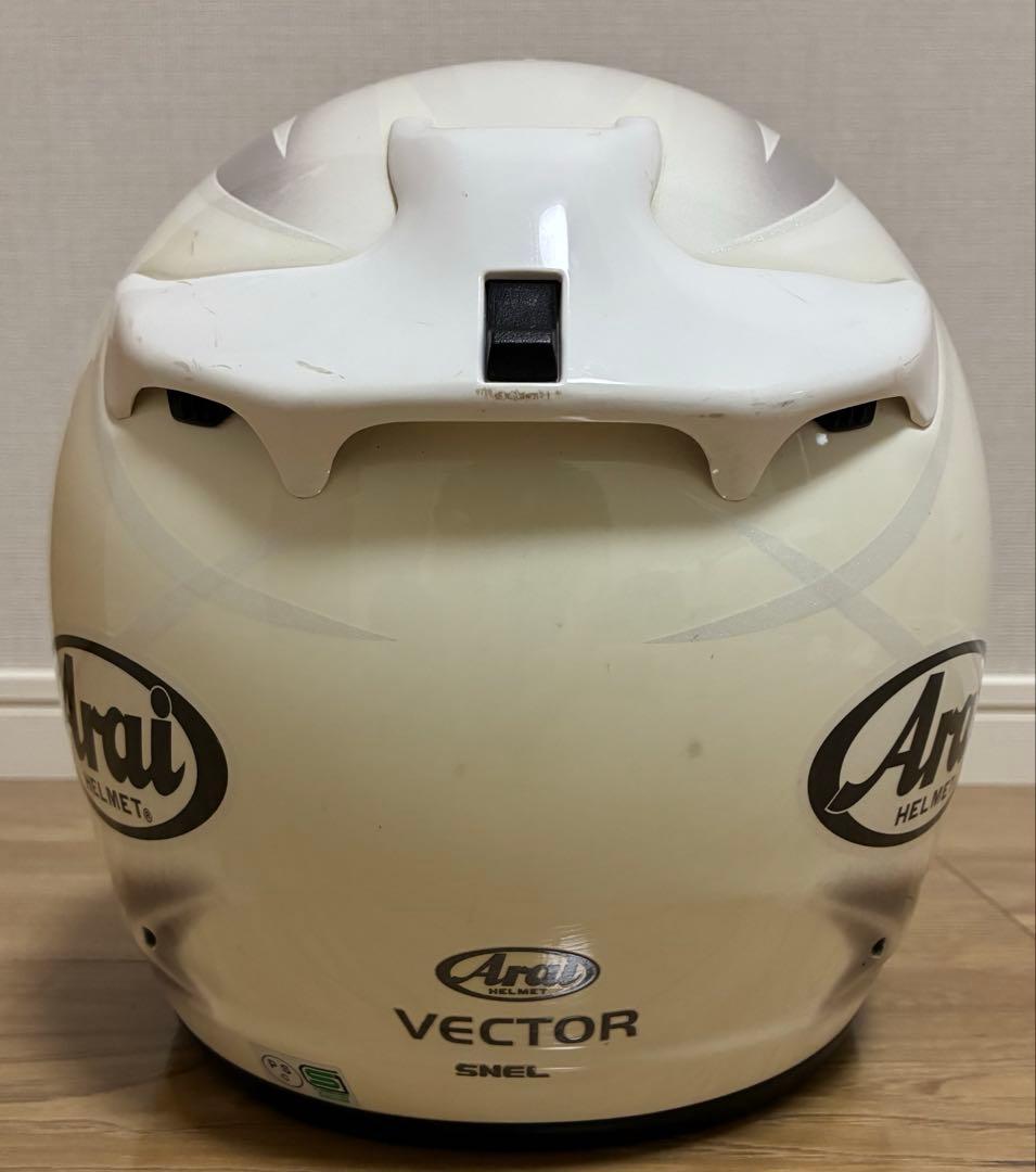 Arai VECTOR フルフェイスヘルメット Mサイズ 透明シールド付き