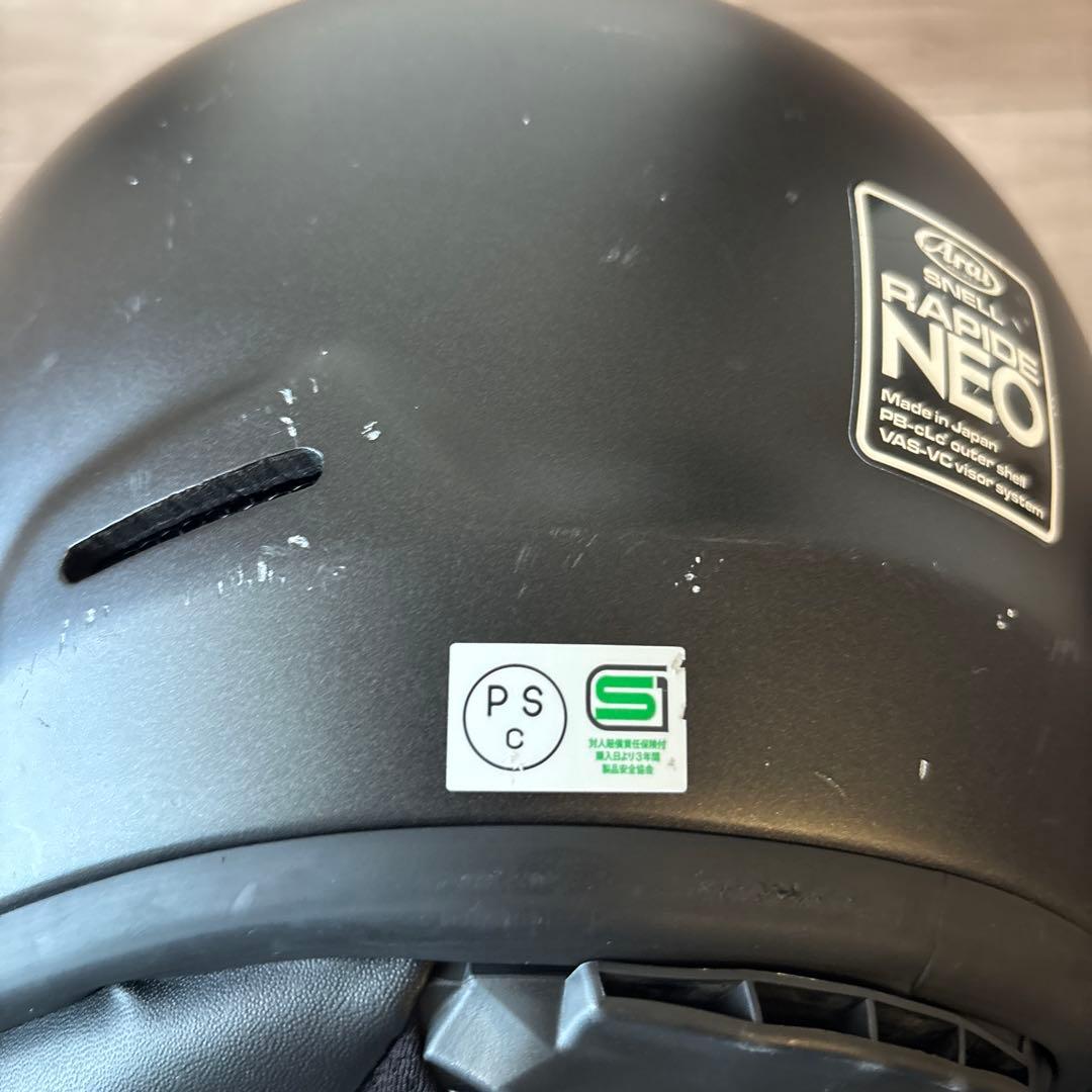 Arai フルフェイスヘルメット ラパイドネオ