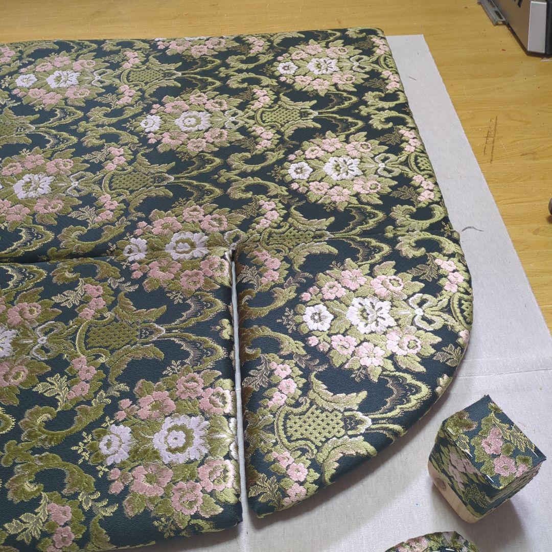 【ぱーる】フラット4点セット【花籠グリーン】