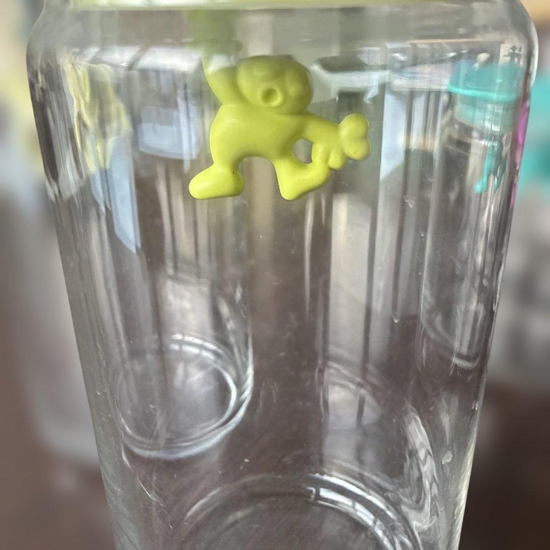 ALESSI ガラスキャニスター 4個