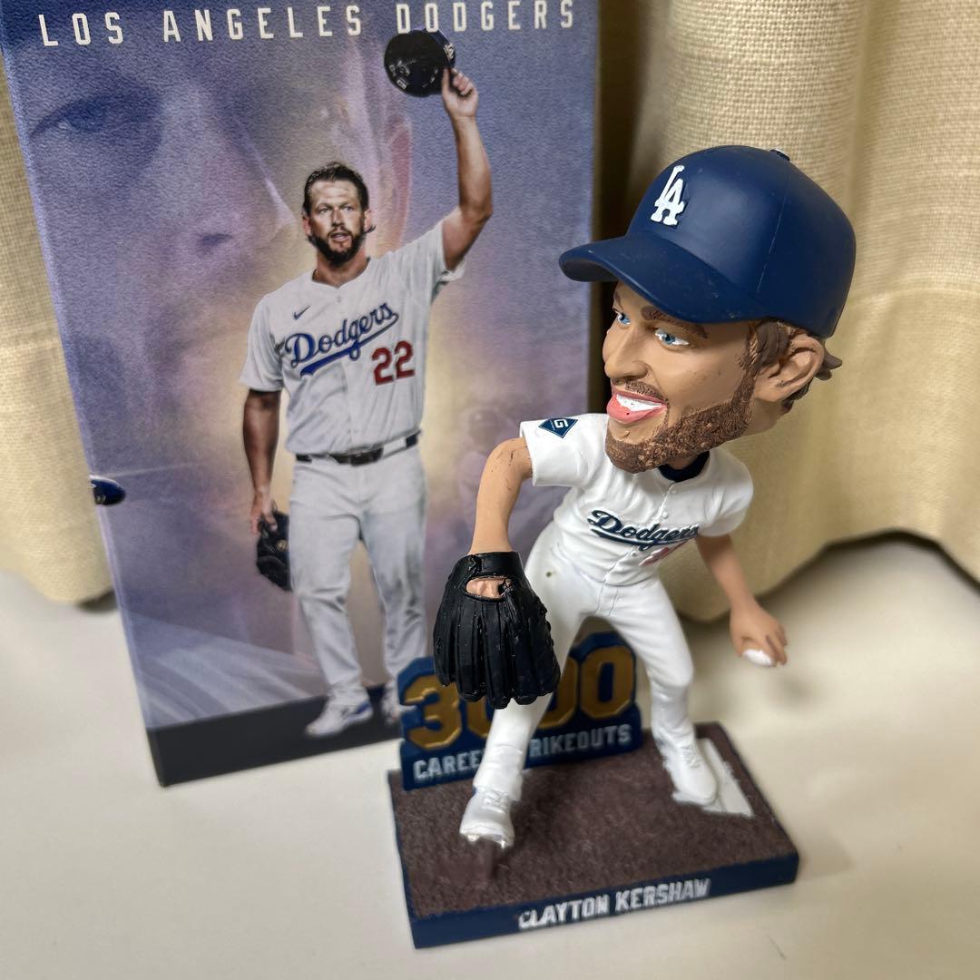 Clayton Kershaw 3000奪三振ボブルヘッド　クレイトンカーショー