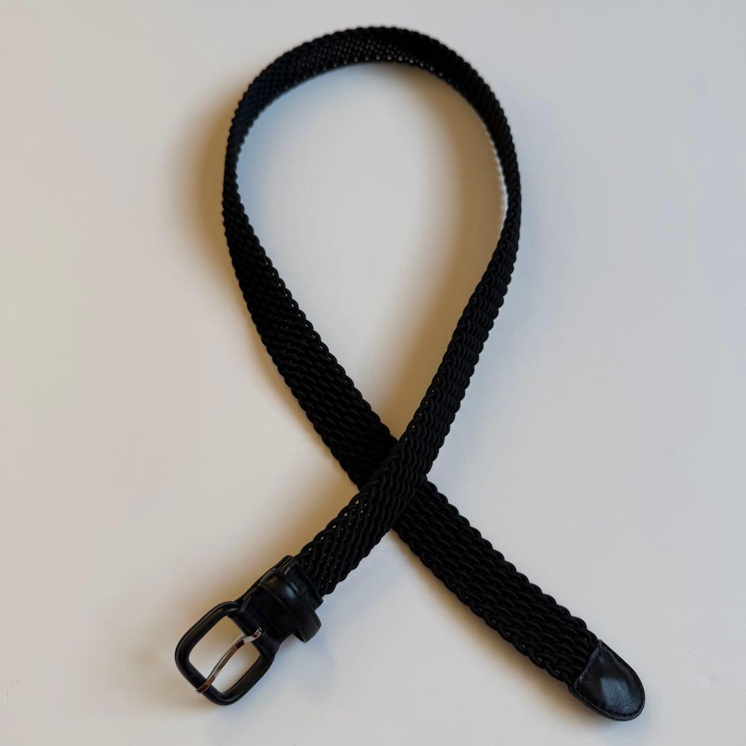 LAIGLON L’AIGLONレグロン 革巻きエラスティックメッシュベルト85