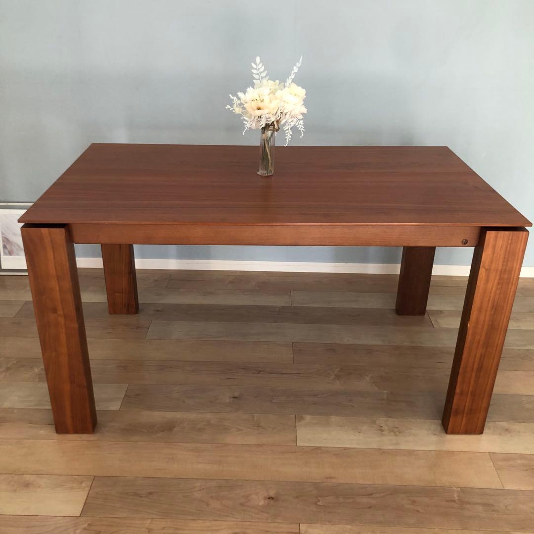 Calligaris / カリガリス　木製　伸縮ダイニングテーブル ブラウン