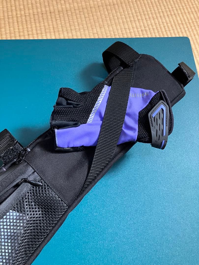 ハンドメイドフレームバッグ　コーデュラ500 ブラック　46.5cm