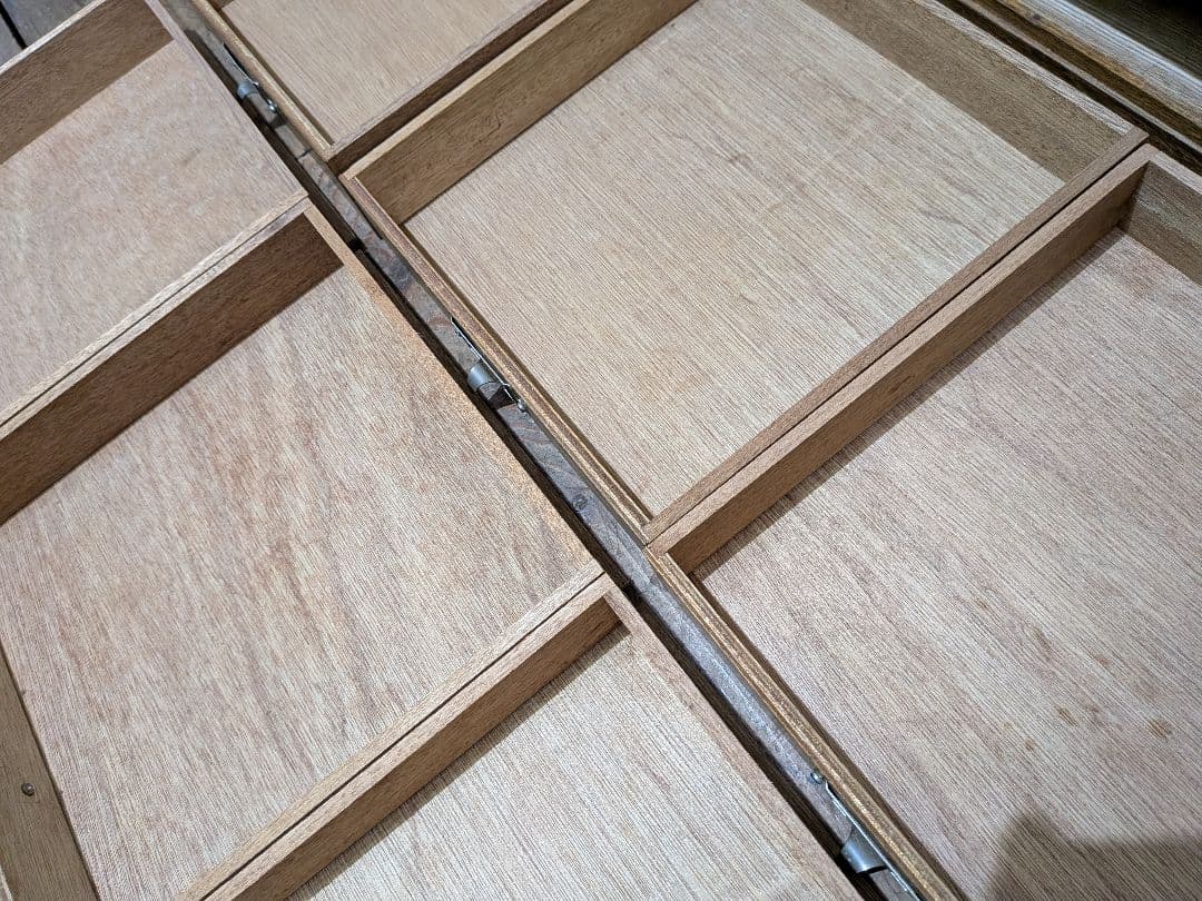 1101 ビンテージ　収納6杯　小引き出し　書類ケース　小物入れ　レトロ　ラック