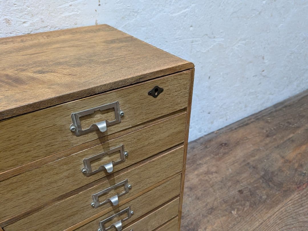 1101 ビンテージ　収納6杯　小引き出し　書類ケース　小物入れ　レトロ　ラック