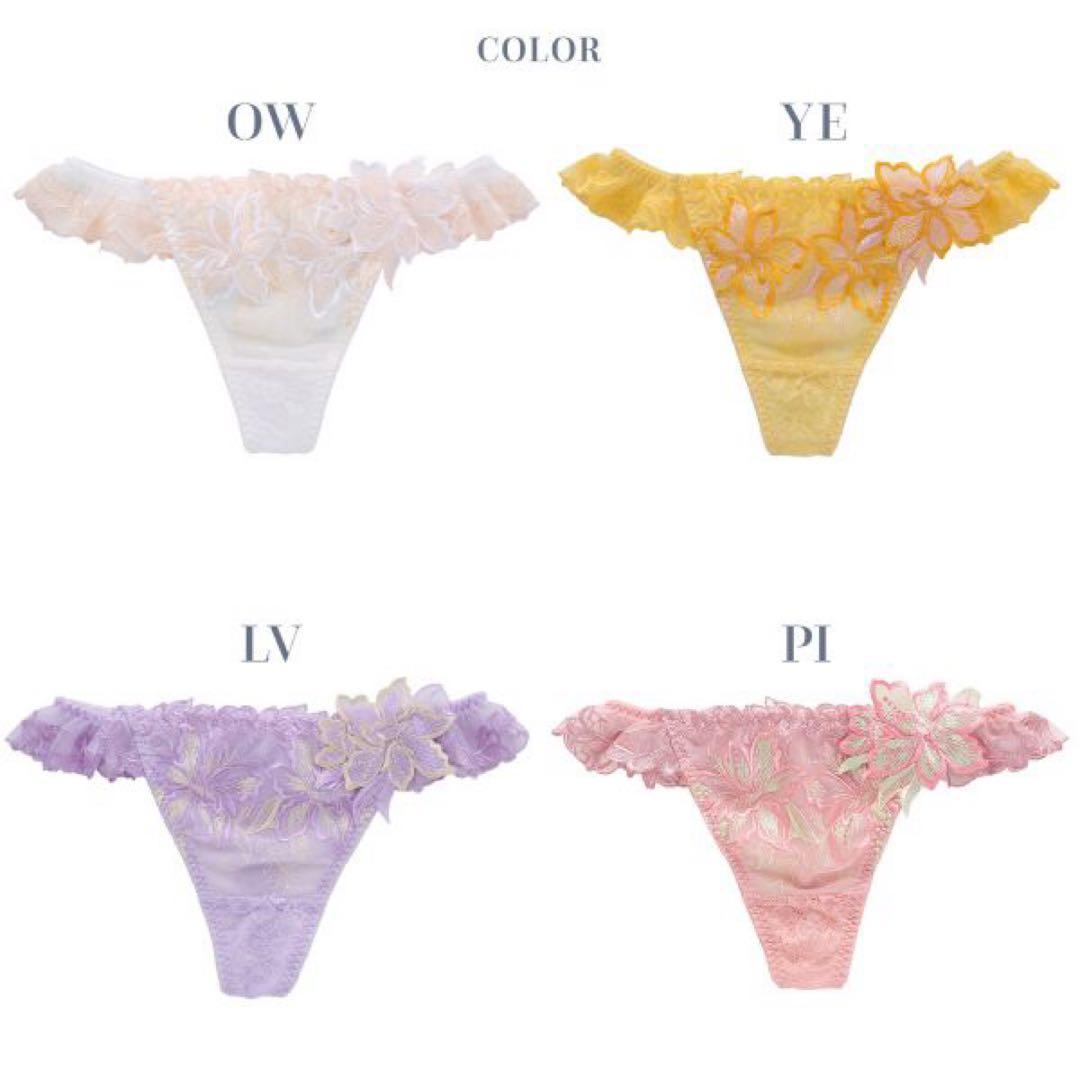 専用❤️高級刺繍❤豪華❤️4色展開✨️上下セット❤️Tバックレース❤️