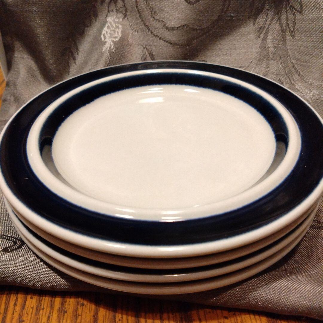 アラビア　アネモネ　ケーキ皿　4枚セット