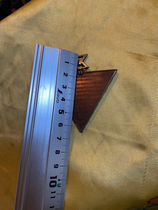 #3アンティーク テンプル騎士団 100周年 ペンダント フリーメイソン