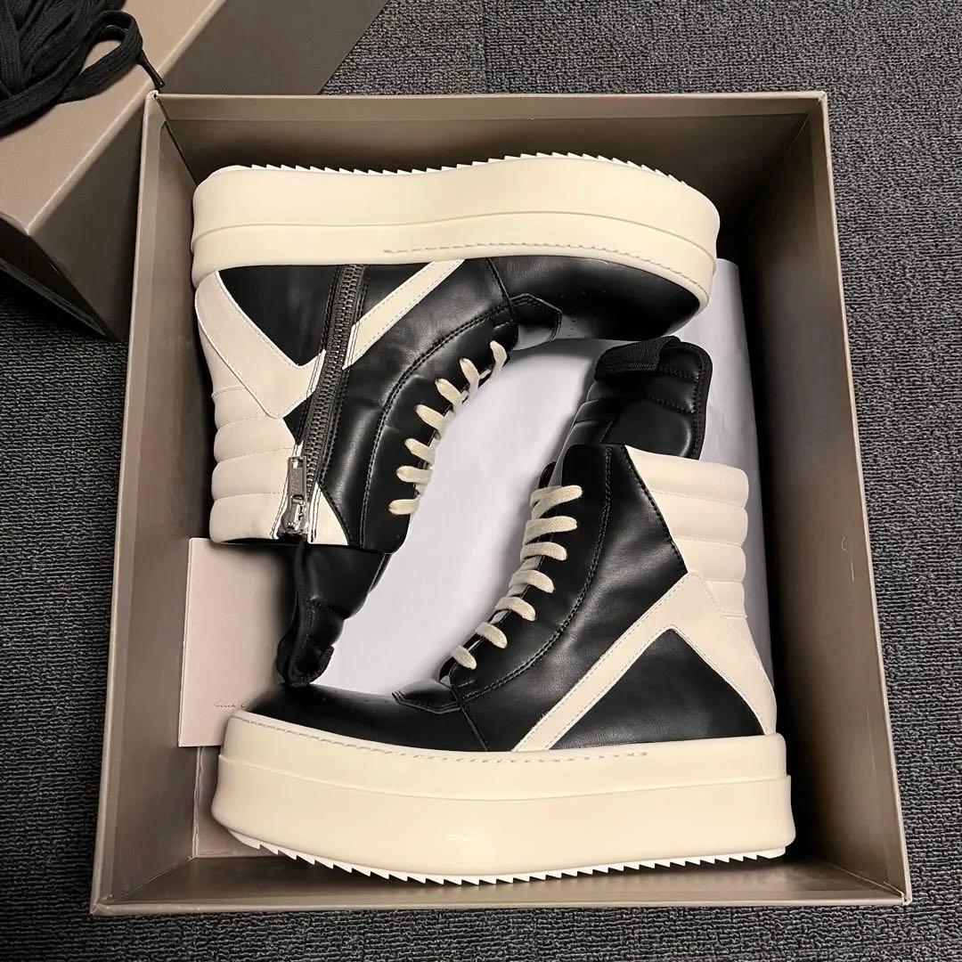 靴 RICKOWENS MEGA BUMPER GEOBASKET 42