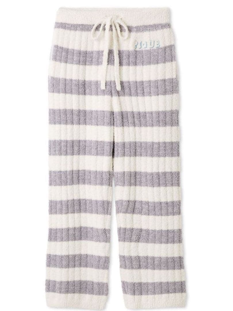 ジェラートピケ♡ベビモコダックスフンドジャガードプルオーバー&ボーダーパンツ