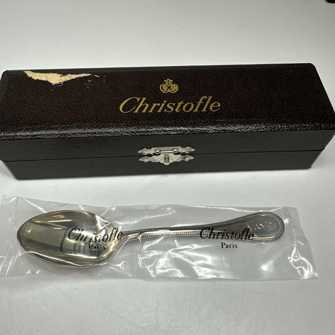 クリストフル　未使用品カトラリー18客　ボックス付　東さ7-0421☆2F