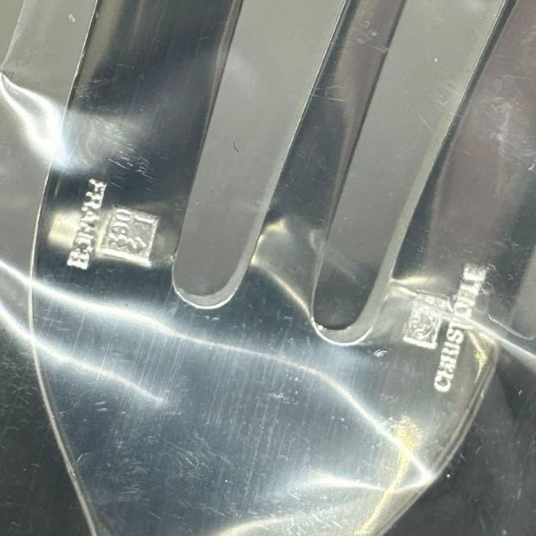 クリストフル　未使用品カトラリー18客　ボックス付　東さ7-0421☆2F