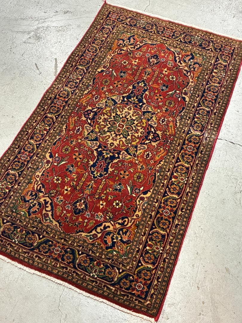 ✦vintage rug✦　150cm×87cm　インド・サルークラグ