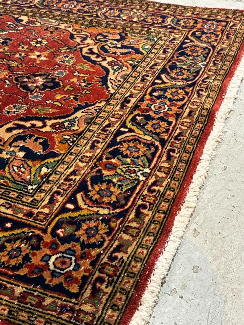 ✦vintage rug✦　150cm×87cm　インド・サルークラグ